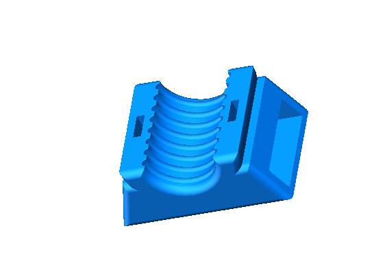 Clamping block casting